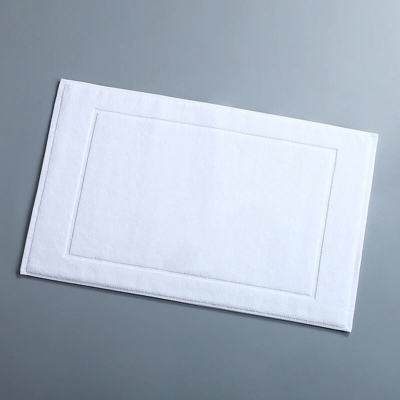 Premium 100% Cotton Jacquard Bath Mat